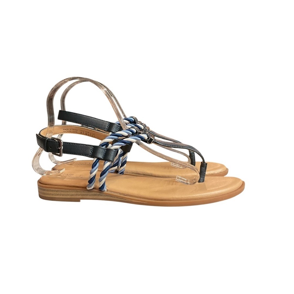 Market and Spruce Thong‎ Strappy Flat Sandals Multi Size 8
